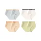 A Set: Blue+White+Apricot+Green