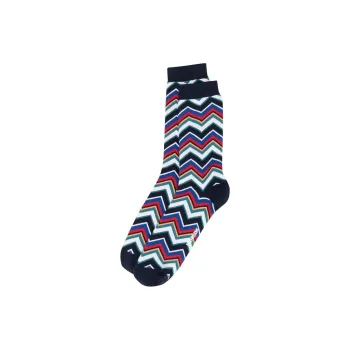 MISSONI Mid-Calf Socks Men's 1 Pack Multicolor