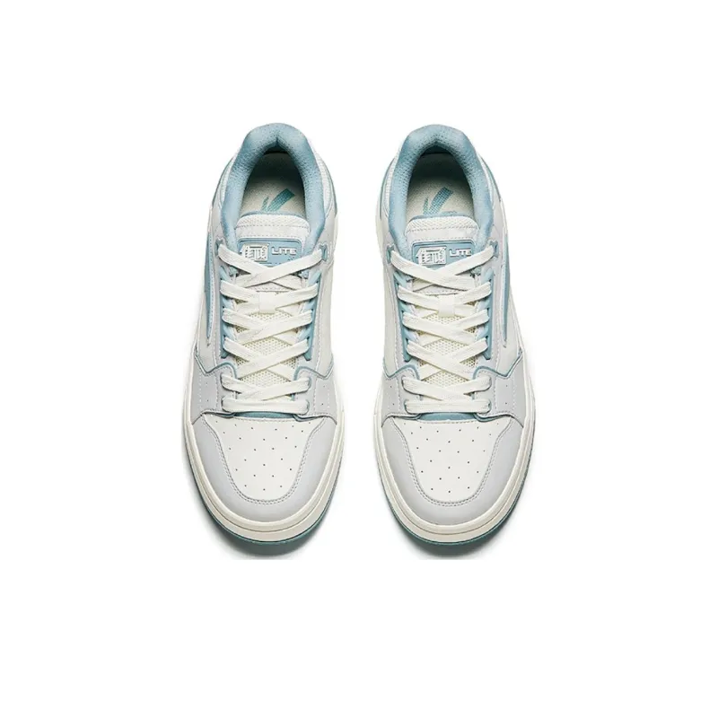 Anta Street Naughty LITE Durable Breathable Low-Top Skateboard Shoes Men's Blue White-2