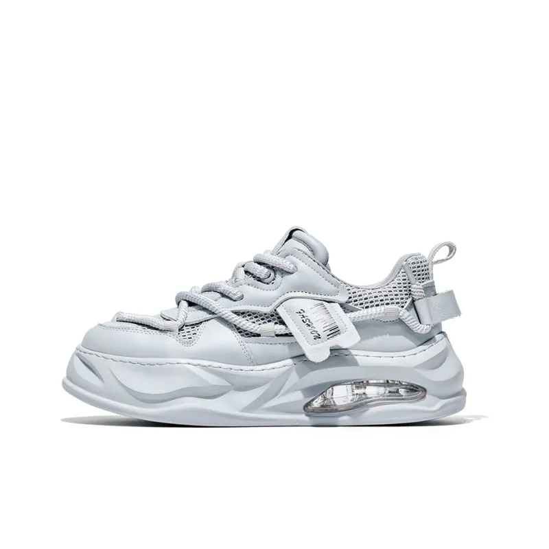 MOERBAI Breathable Lightweight Height Increasing Rebound Low-Top Casual Shoes Men's-5