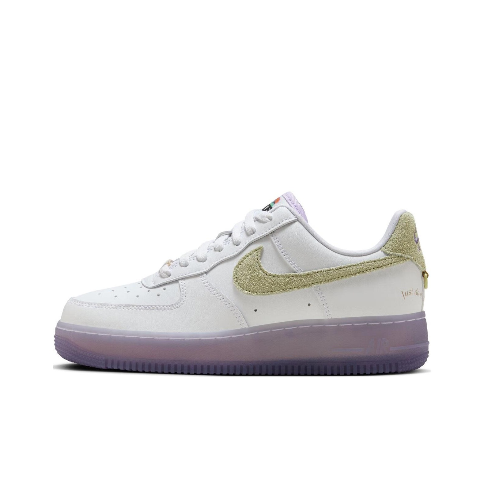 bedcdvshop trends air force one white purple POIZON