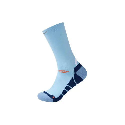 Saucony Knee High Socks Unisex 1 Pack Air Blue