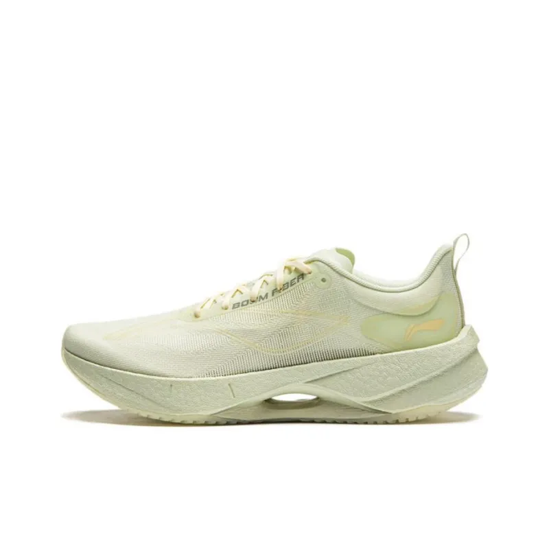 LINING Super Light 21 Running Shoes Women's Low Top Light Fruit Green-0