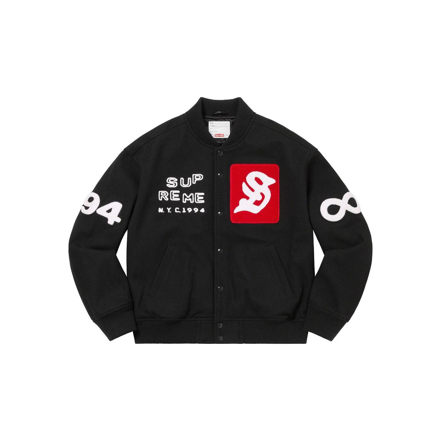 Supreme Tourist Varsity Jacket - POIZON