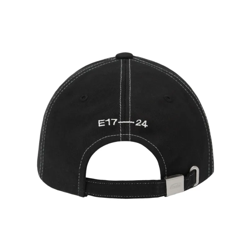 Emis Cotton Baseball Caps Unisex Black-1