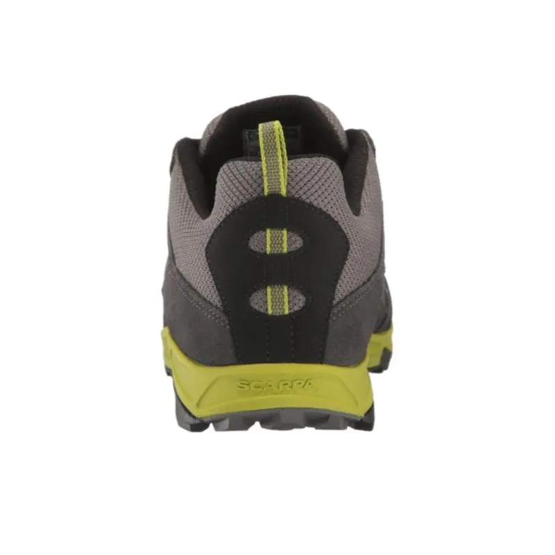 SCARPA Rapid Cushioning Anti-Slip And Wear-Resistant Low-Top Running Shoes Men's Gray Green-3
