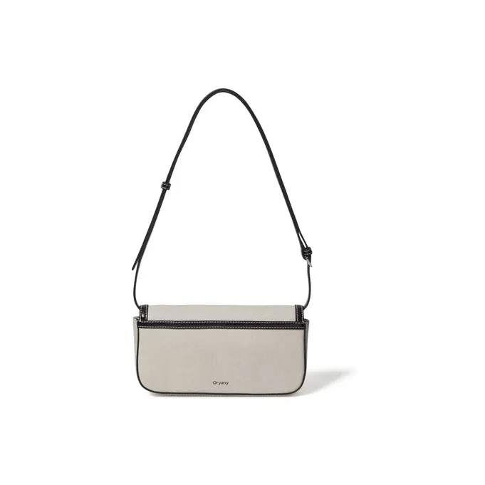 ORYANY Leather Portable Crossbody Bag Shoulder Bag Women's Ecru-3