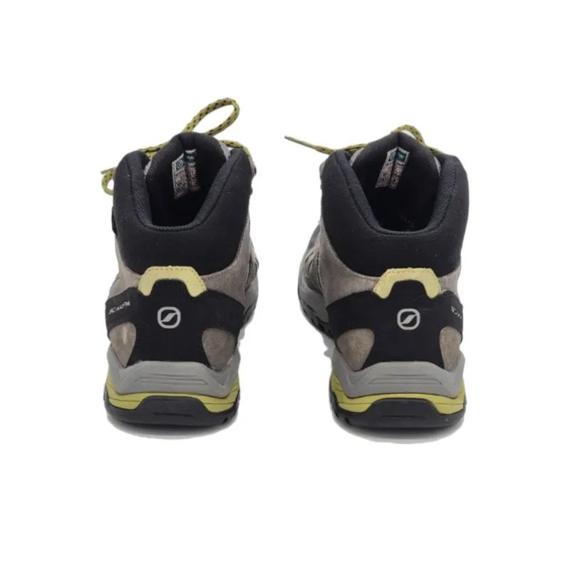 SCARPA Moraine Mid GTX Cushioning Wear-Resistant Mid-Top Trekking Shoes Women's Gray-3