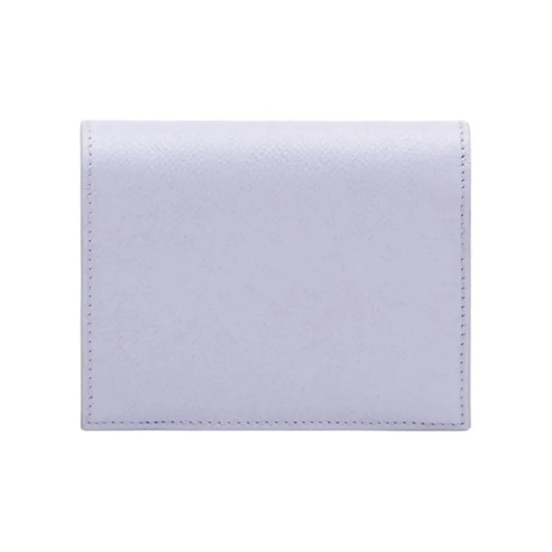 FERRAGAMO GANCINI Calfskin Wallet Women's Purple-2