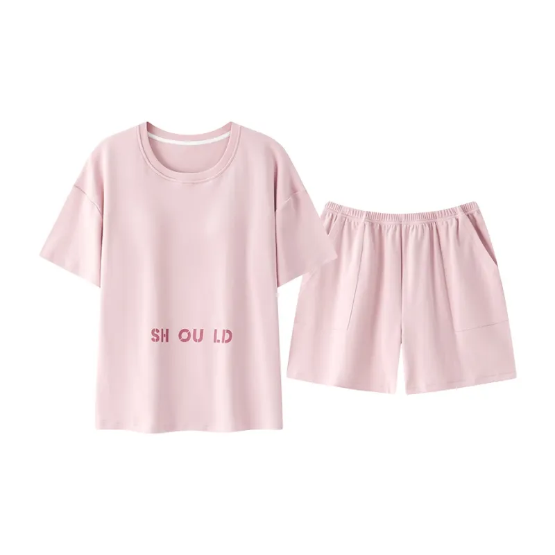 GOSO Pajama Set Women's Pink Shades-0