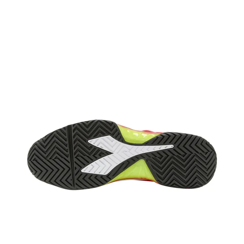 diadora B.Icon 2 AG 'Yellow Fluorescent Fiery Red'-4
