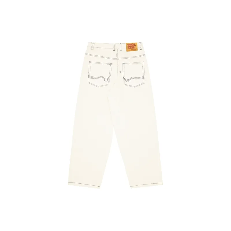 Vision Street Wear SS24 Jeans Unisex White-1