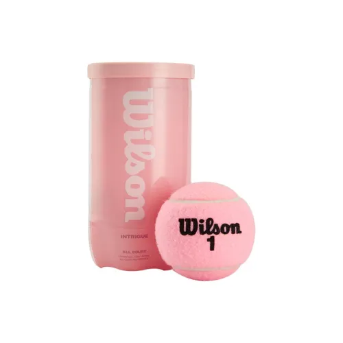 Wilson Tennis Balls Blend Wool Training Ball Indoor And Outdoor Pink