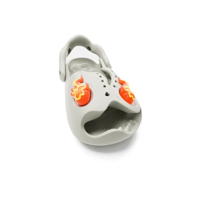HelloSlippers Mr. Skully Slip-Resistant Flame Zombie Slide Slippers Unisex-2
