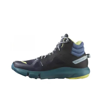 SALOMON Cushioning Anti-Slip And Wear-Resistant High-Top Outdoor Shoes Men's Black