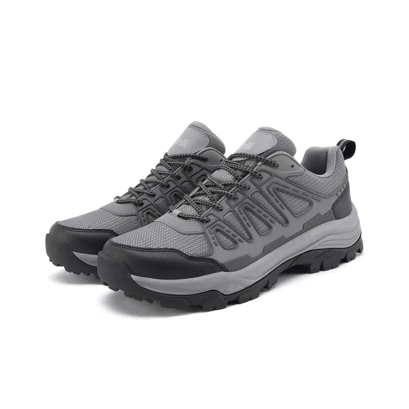 WALK SOUL Cushioning Anti-Slip And Wear-Resistant Height Increasing Low-Top Trekking Shoes Men's-1