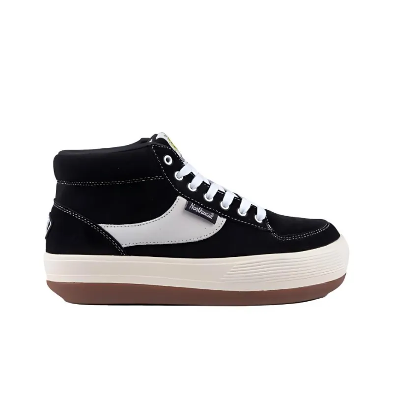 NORTHWAVE Anti-Slip Wear-Resistant Mid-Top Skateboard Shoes Unisex Black-1