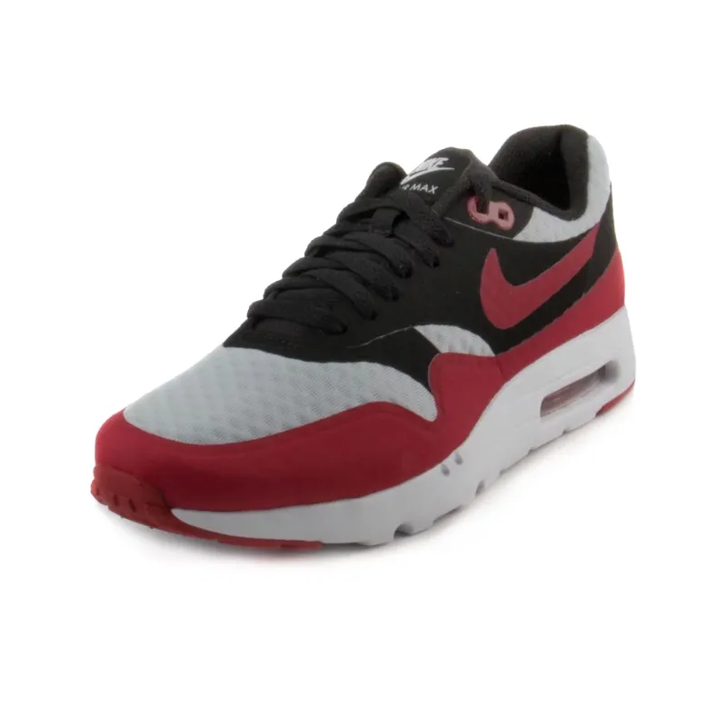 Nike Air Max 1 Ultra Pure Platinum Black Gym Red-1