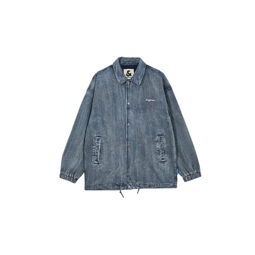 JACK&JONES Denim Jackets Unisex Medium Denim Blue JIM2 MED DENIM BLUE