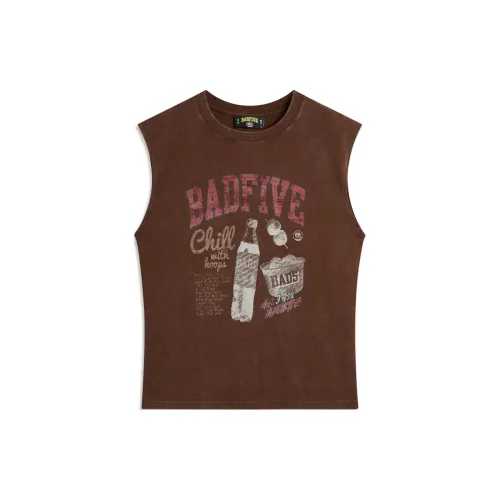 LINING Badfive Tank Tops Men Earth Brown