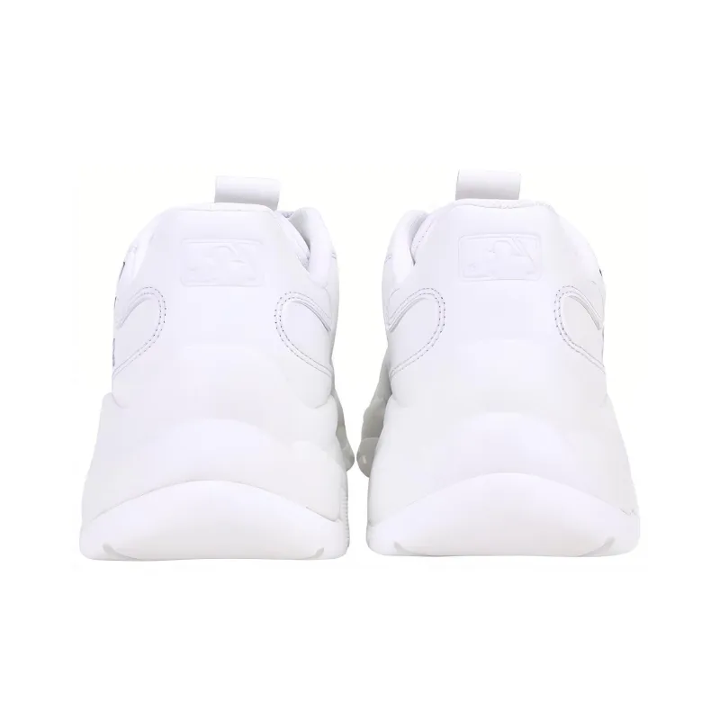 MLB Big Ball Chunky Chunky Sneakers Unisex Low Top White Purple-3