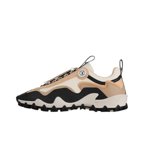 LOUIS VUITTON LV Rush Low Top Casual Shoes Women's Light Brown