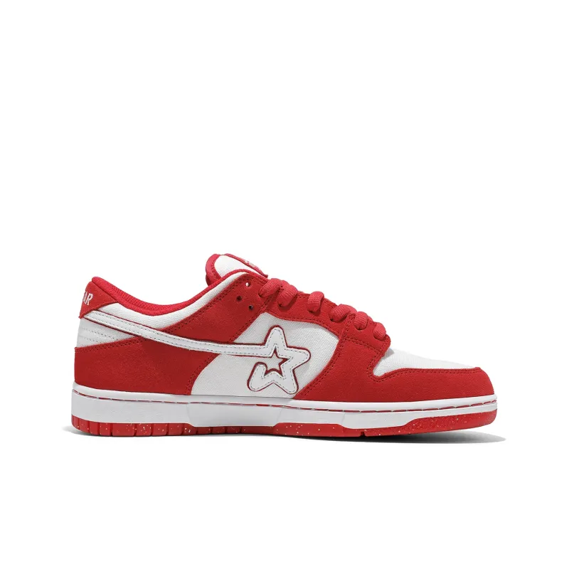 RIPSTAR SKBD Low Anti Slip Wear Resistant Low Top Skateboard Shoes Unisex Passionate Love Color Scheme-1