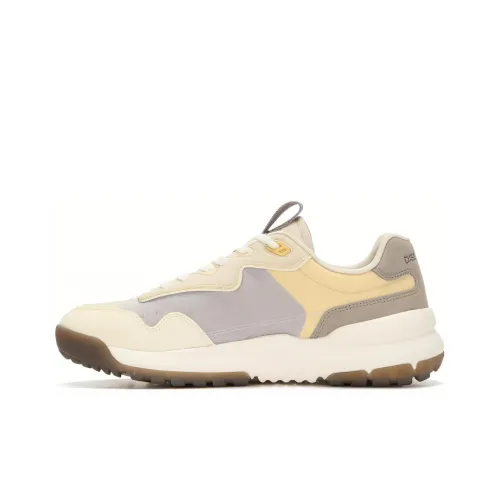 Discovery Expedition Cushioning Wear-Resistant Low-Top Running Shoes Unisex Beige Gray