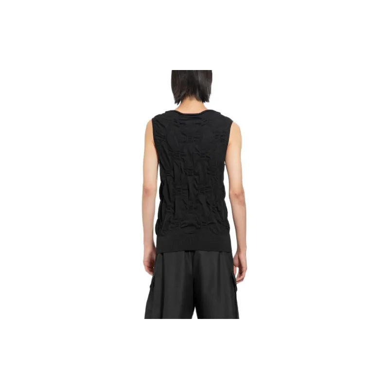DRIES VAN NOTEN Tank Tops Men's Black-1