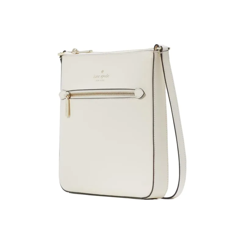 Kate Spade Saffiano Leather Shoulder Bag Crossbody Bag Women's Egg White Crispy Skin-1