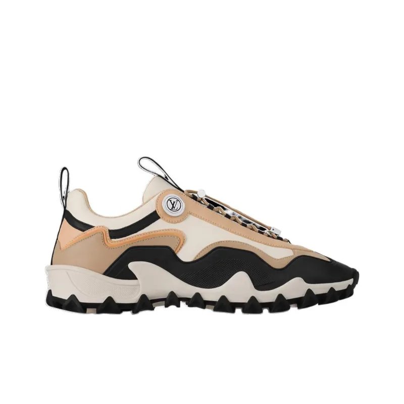 LOUIS VUITTON LV Rush Low-Top Casual Shoes Women's Light Brown-1