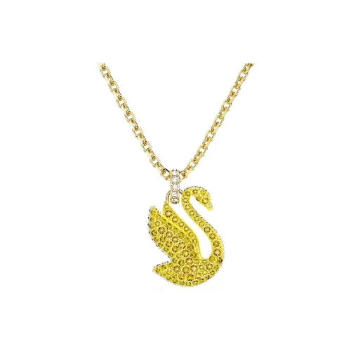 Swarovski Swan Faux Crystal Necklaces Women's