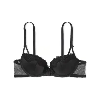 Victoria's Secret PINK VICTORIA'S SECRET Tease Push-Up Bra/Black Bra Women's Black