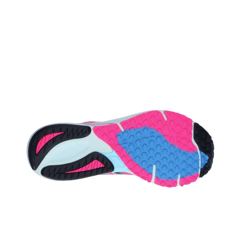 New Balance Hanzo Slip Resistant Cushioning Wear Resistant Low Top Running Shoes Women's Pink-5