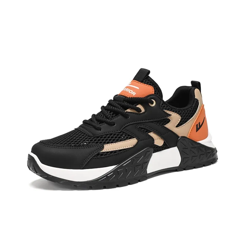 Warrior Height-Enhancing Wear-Resistant Lightweight Low-Top Casual Shoes Men's-17