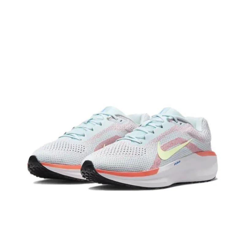 Nike Winflo 11 Glacier Blue Bright Crimson Sail Barely Volt Women's-2