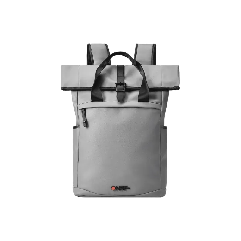 ONRF PVC Backpack Travel Bag Large Size Men's Gray-1
