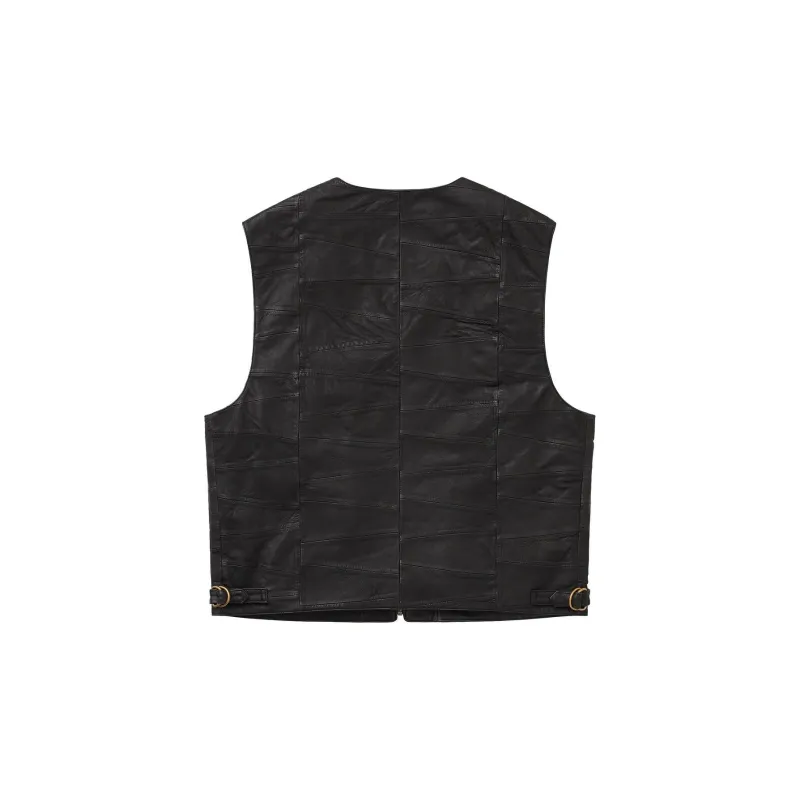 Supreme Patchwork Leather Cargo Vest-1