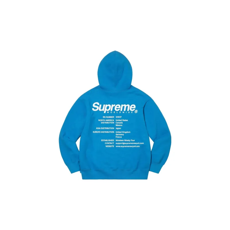 Supreme Worldwide Hooded Sweatshirt-4