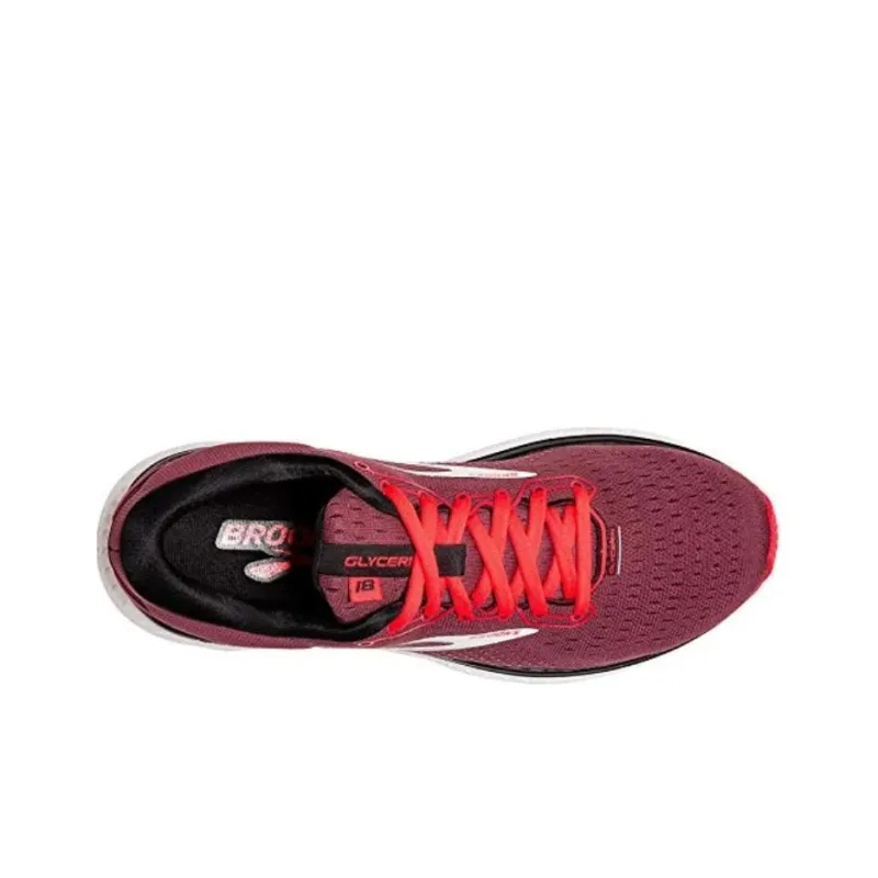 Brooks Women's Glycerin 18 'Dark Red'-3