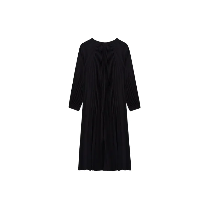THE SEA LIFE Long Sleeved Dress Women's Black Mage-1