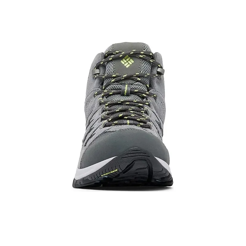 Columbia Cushioning Waterproof Mid Top Trail Running Shoes Men's Gray-4