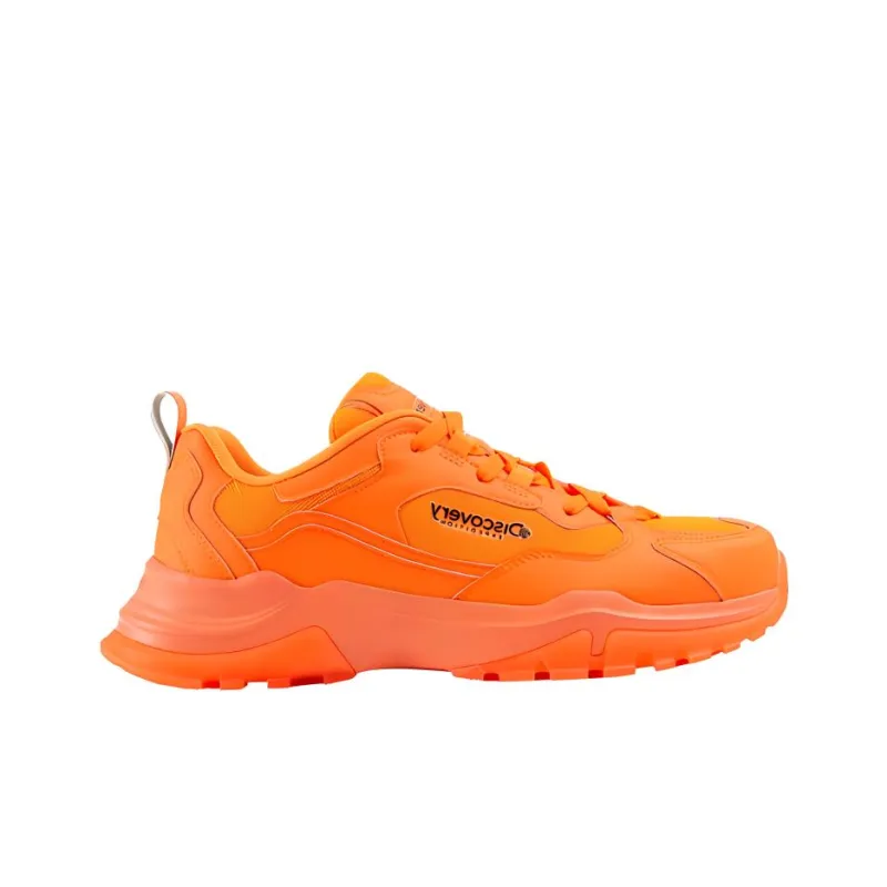 Discovery Expedition Durable Breathable Lightweight Low-Top Chunky Sneakers Men's Orange-1