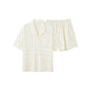 MIIOW Pajama Set Women's Light Yellow