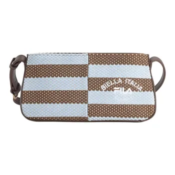 FILA Fabric Shoulder Bag Handbag Shoulder Bag Mini Women's Cheese Cracker Umber