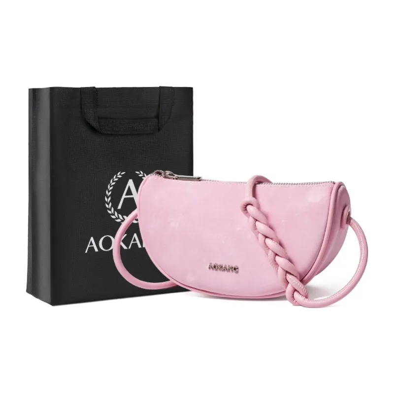 AOKANG Cow Leather With Synthetic Leather Crossbody Bag, Shoulder Bag Women's Multicolor-15