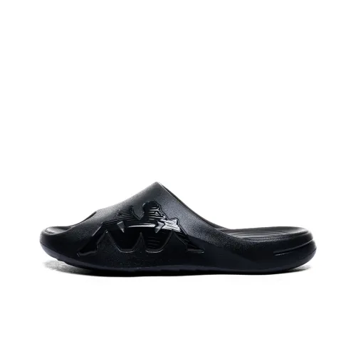 Kappa Slide Slippers Unisex Black