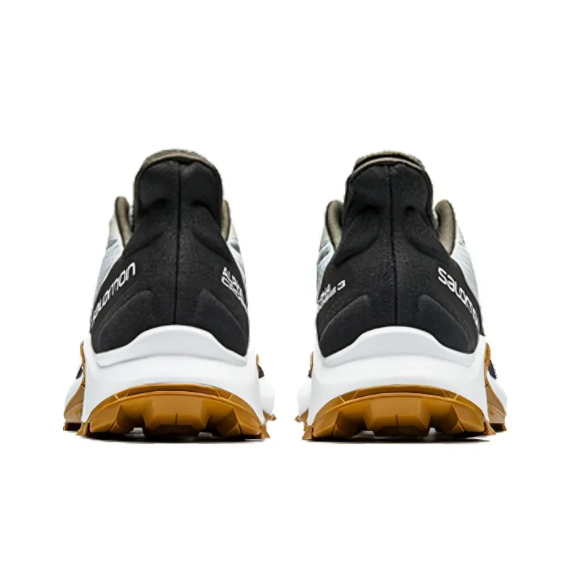 SALOMON Low-Top Running Shoes Men's Gray-2