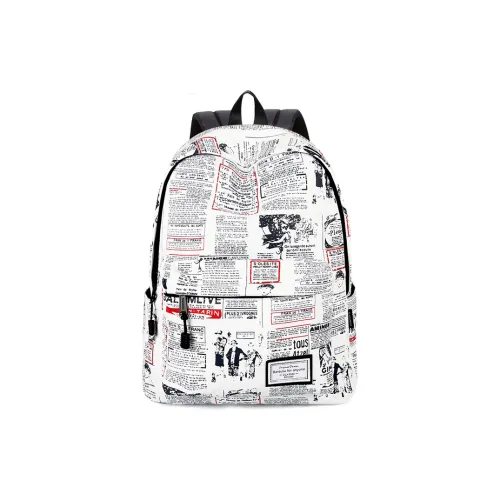 Bansusu Backpacks White - English Magazine