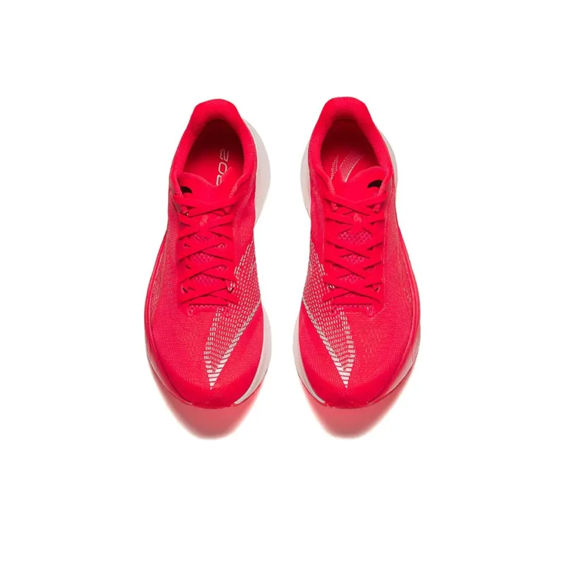 Anta Cushioning Wear Resistant Low Top Marathon Running Shoes Men's Red-2